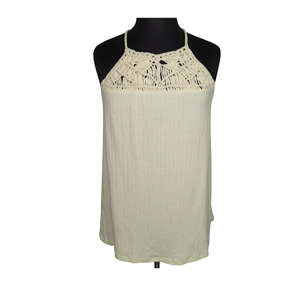 Torrid Macrame High Neck Tank Boho Top Plus Size 2X